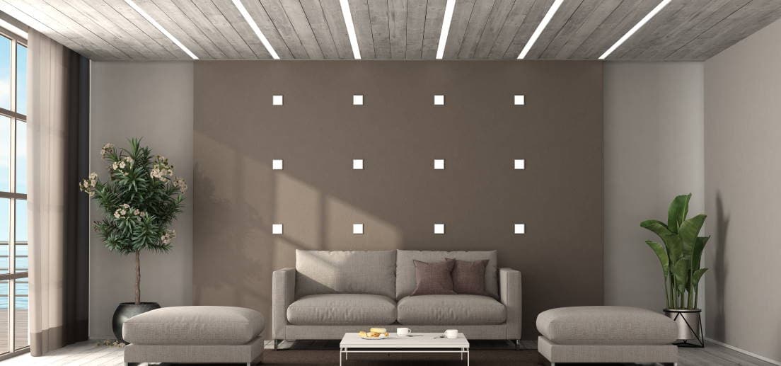 LED downlight installation